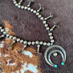 Vintage Navajo squash blossom